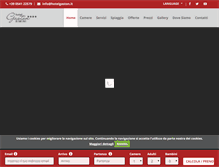 Tablet Screenshot of hotelgaston.it